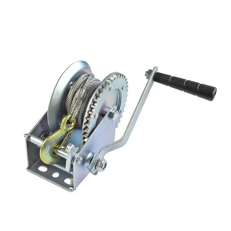 CE SGS approved Manufacturing 1200lbs galvanized mini chimney winch with cable