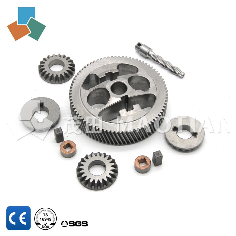 
Wholesale high quality standard size compound worm gear set low noise / cnc machining aluminum parts / dual shaft 