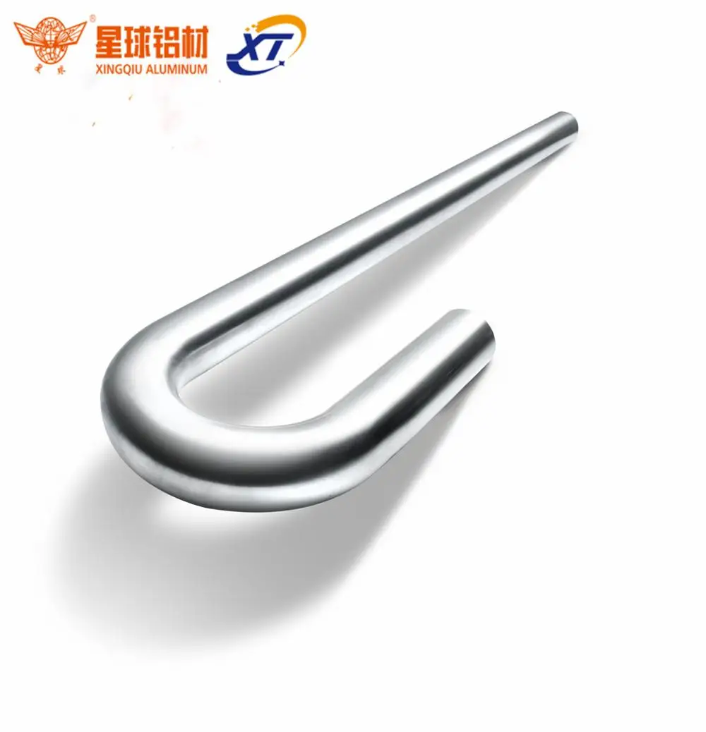 Bending aluminum seamless tube 7005 7075 6061 6063 alloy for aircraft parts