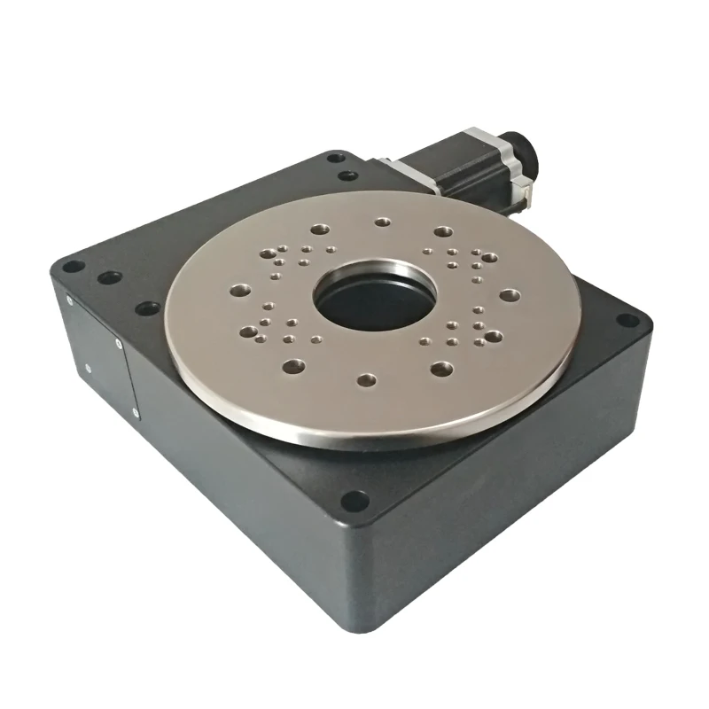 PT-GD204 High Precision Motorized Rotation Stages Rotating Platform Optical Sliding Table precision rotary desk