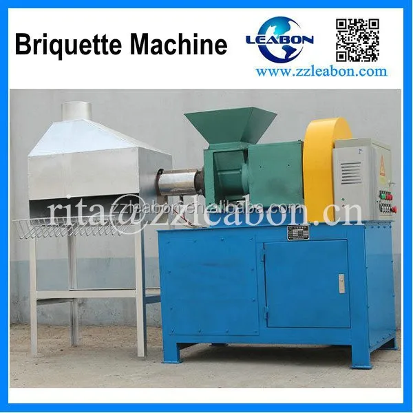 200-300KG/H Professional Biomass Briquettes Making Machine Biomass Briquette Screw Press