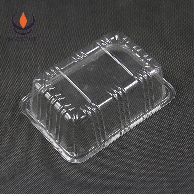 
Clear nice rectangular clear plastic fruit clamshell punnet 