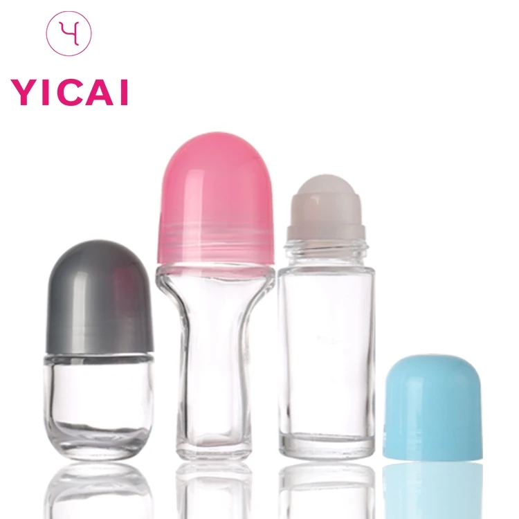 Made In China Sell Well 10ml 30ml 50ml Deodorant Glass Roll On Bottle