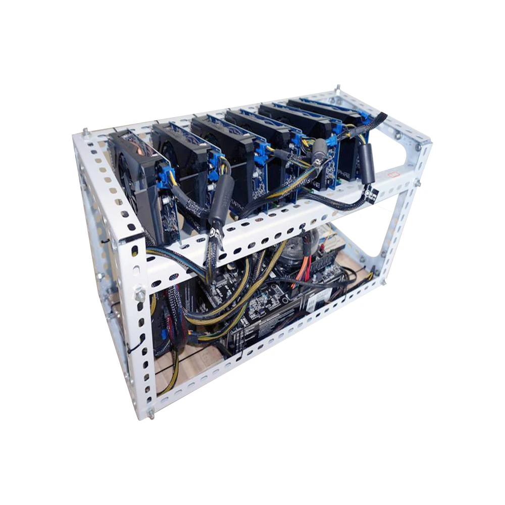 Оптовая продажа 8 GPU Эфириума Шахтер Rig машина экспертов DDR5 материнской добыча