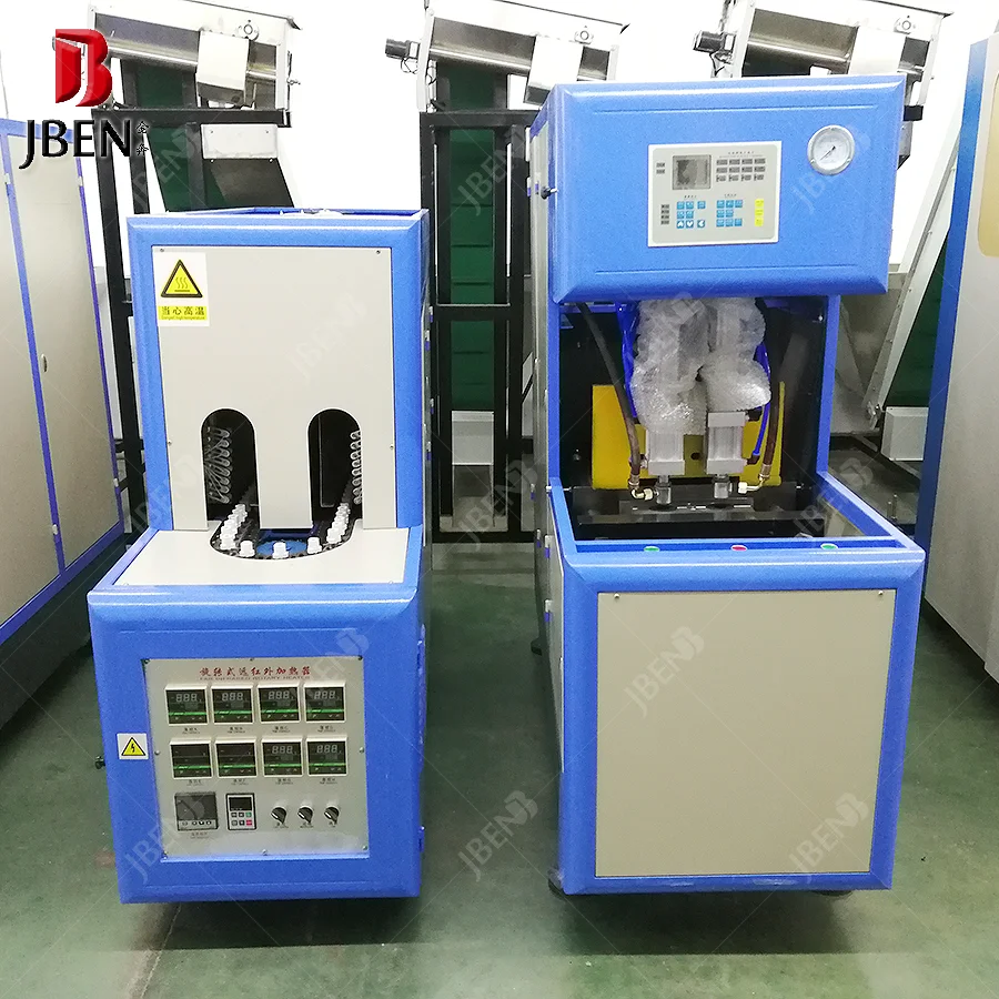 
PET Semi-automatic Bottle Blow Molding Machine For Toilet Cleaner Bottle Making 