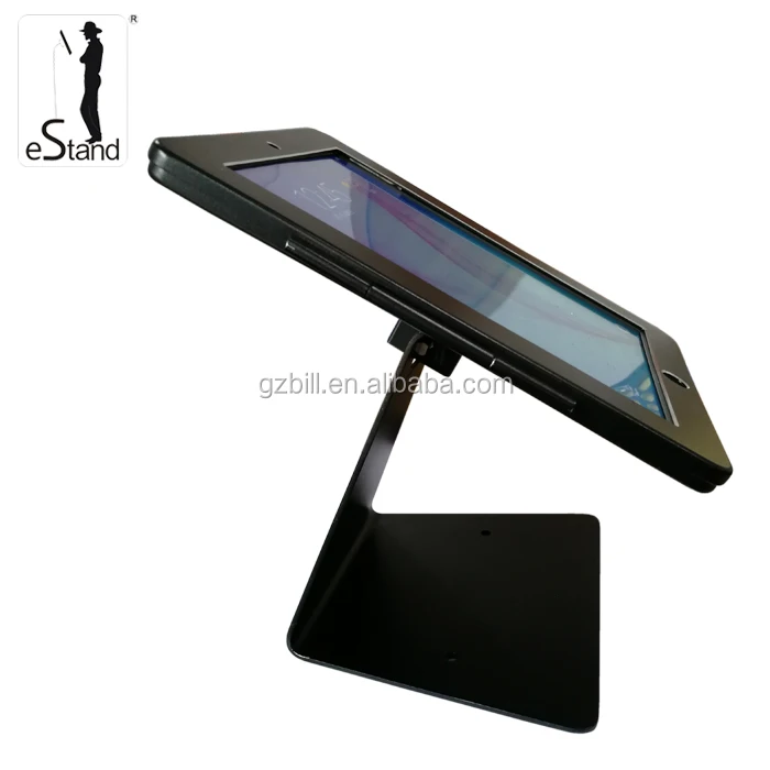 eStand BR27003N metal tablet POS holder anti theft display counter mount for Samsung tab A/S3