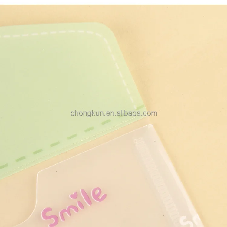 
Hot Selling Office School Stationary A4 PP envelope file my clear bag with botton snap file folder 