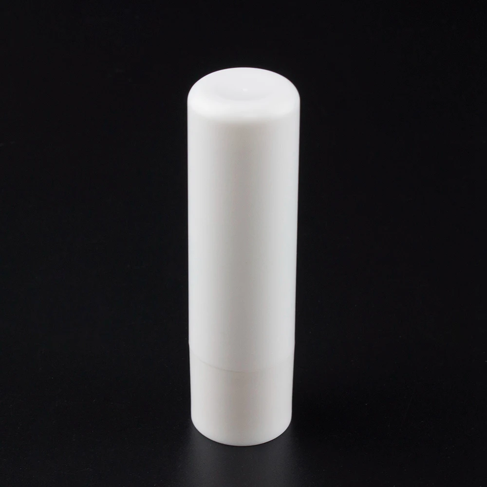 China Manufacture White 4.8g plastic lipstick tube, empty plastic tubes for lip balm