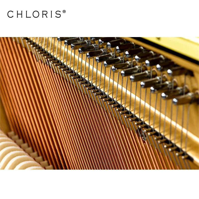 Chloris  Klavier White Upright Wooden Piano for kids 123 music keyboard instrument