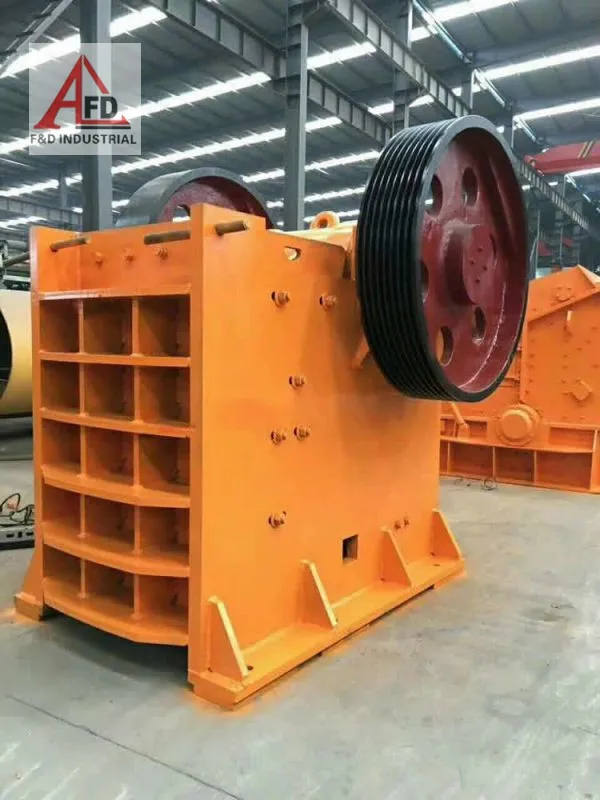 High Hardness Mining Rock Crusher / Double Toggle Jaw Crusher Easy Operated