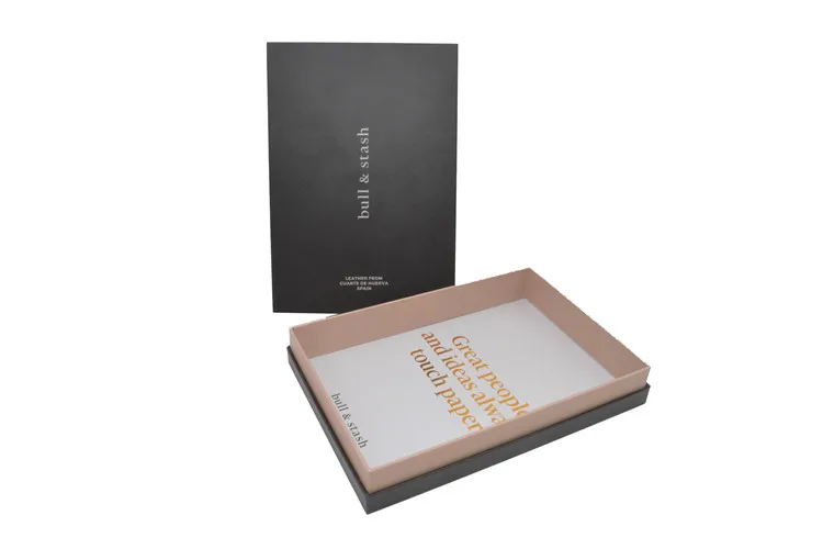 China Supplier Fancy Custom Handmade Gift Box For Scarf Dress tshirt Rigid Cardboard Paper Box Packaging Wallet Purse Gift Box