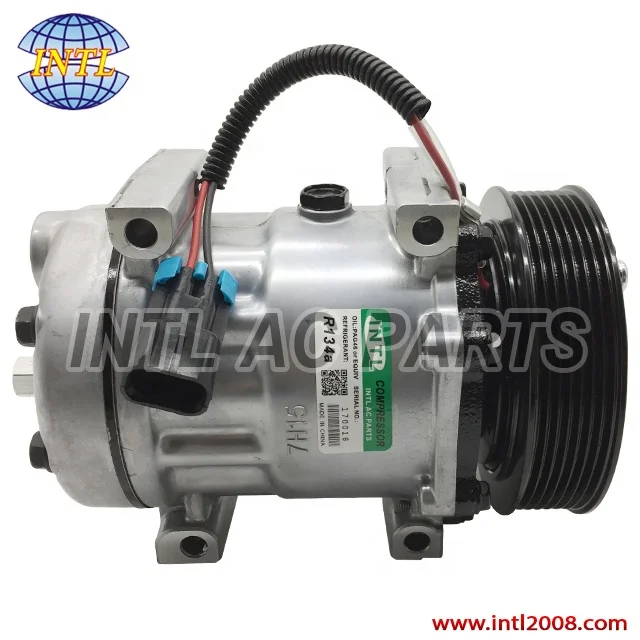 Автомобильный Универсальный Компрессор переменного тока SANDEN SD7H15 4577 4146 для грузовиков Kenworth