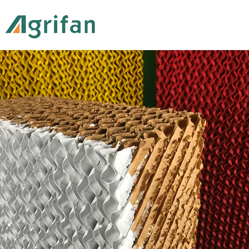 Celdek cooling pad, cooling system for greenhouse, green evaporative cooling pad paper