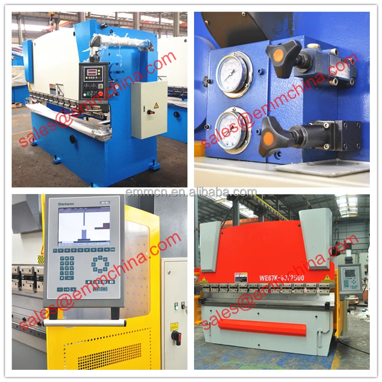  WC67Y-80/4000 гидравлический ручной станок для гибки листового металла