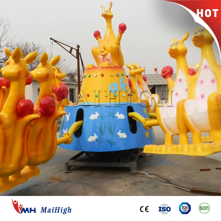 Amusement park family games attractions kids rides kangaroo jump for sale