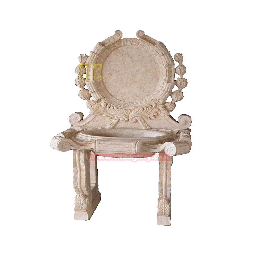 Indoor Hotel villa bathroom stone sculpture Granite Art Washbasin