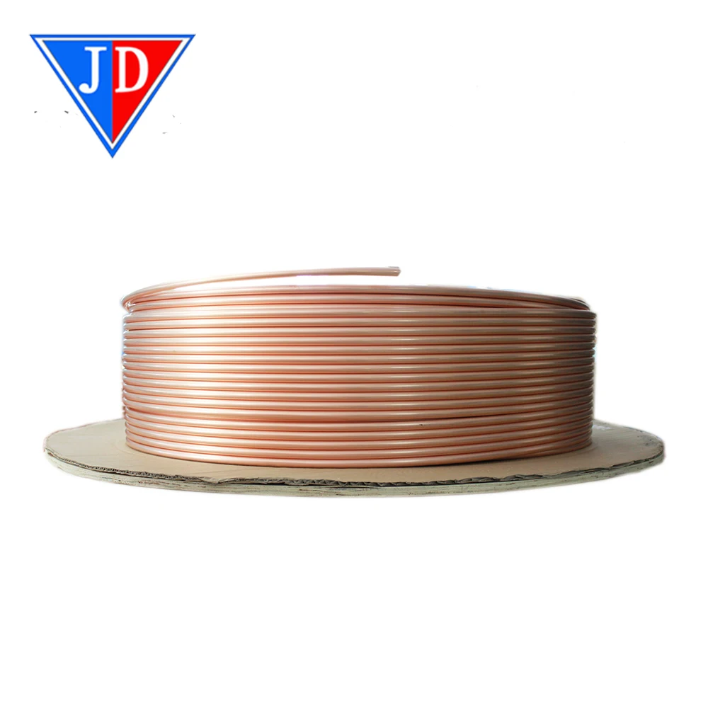 high quality copper coil pipe pancake tube for HVAC air condition refrigeration