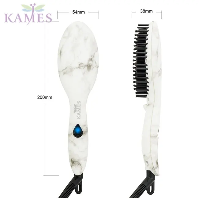 Mini Ionic Electric Hair Straightener Hair brush