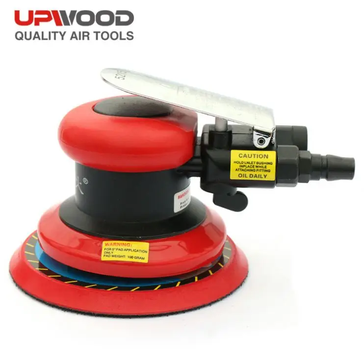 UW-2165 Non-Vacuum 5 inch  Air Pneumatic Random Orbital Palm Sander Tools