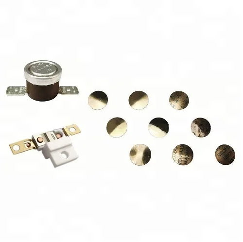 
 Биметаллический диск для термостата или выключателя давления  