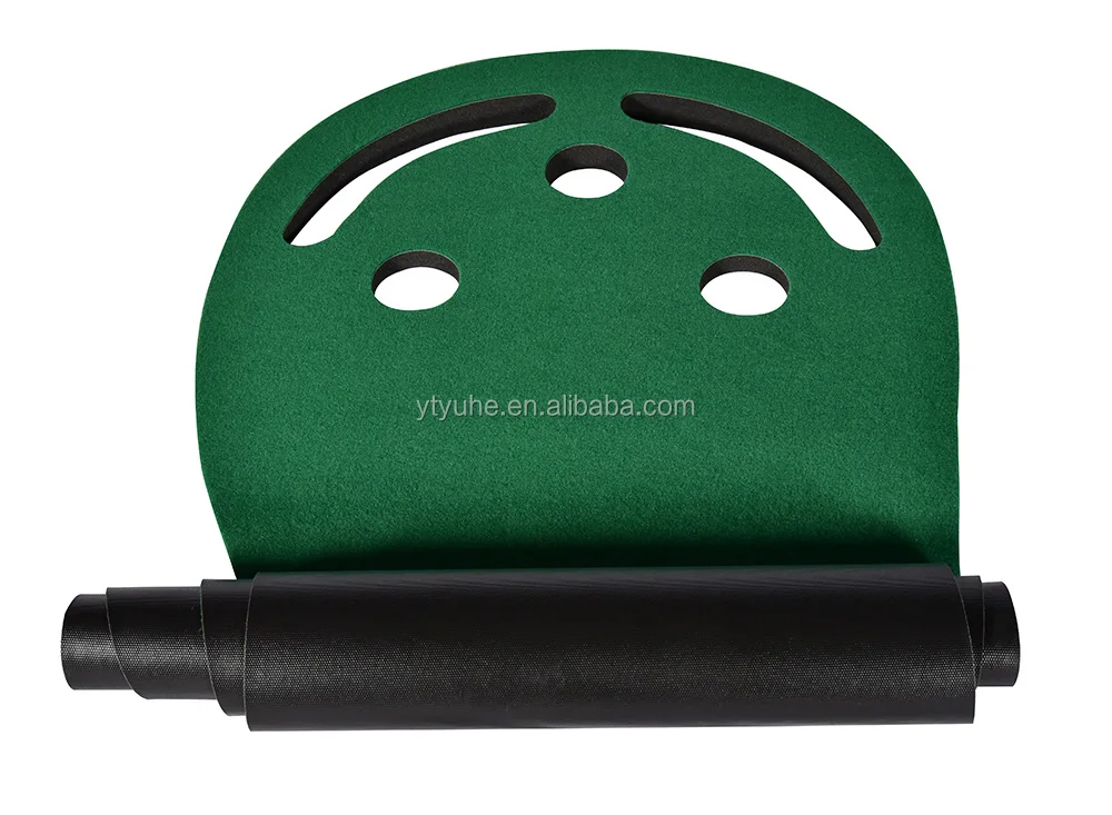 
3 Hole Portable Golf Putting Mat 