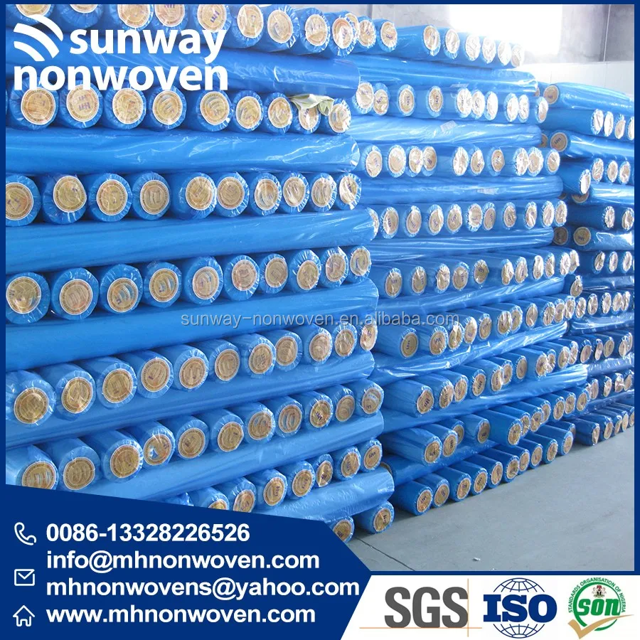 100% Polypropylene PP Spunbond Thermal Bond Nonwoven Fabric