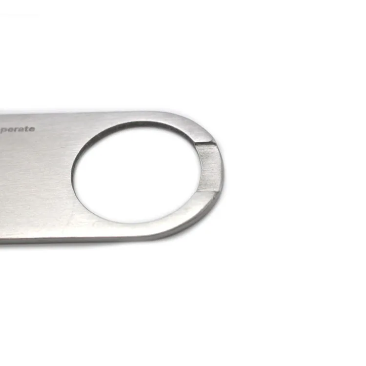 Custom Stainless Steel Blank Metal Magnetic Bar Beer Bottle Opener