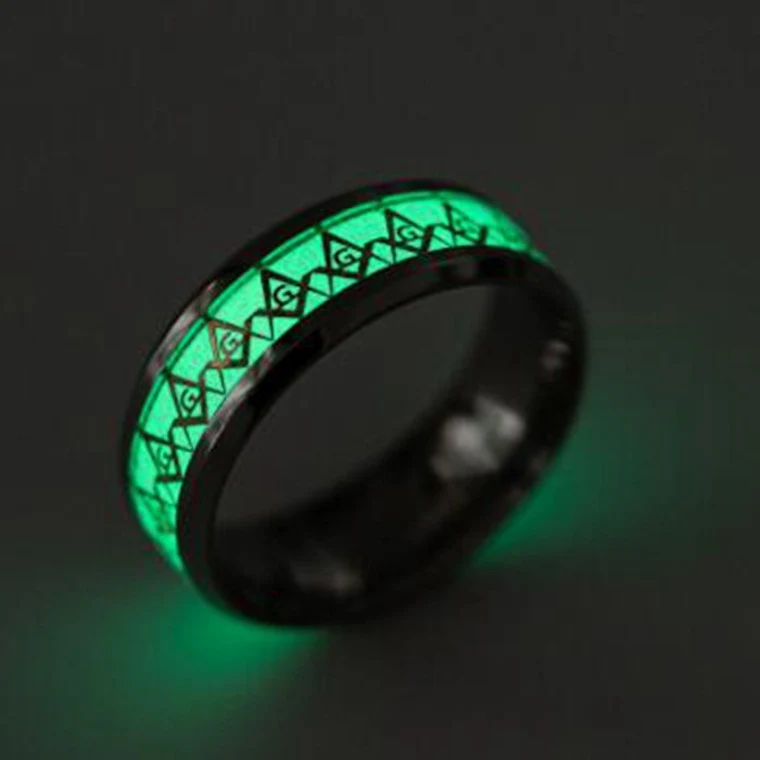 2022 fashion new design gold finger ring, Glowing ring,new gold ring models for men