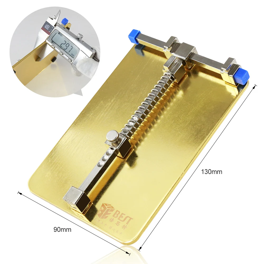 Паяльная печатная плата BST- 001C из нержавеющей стали Ремонтный держатель печатных плат инструмент для ремонта сотовых телефонов