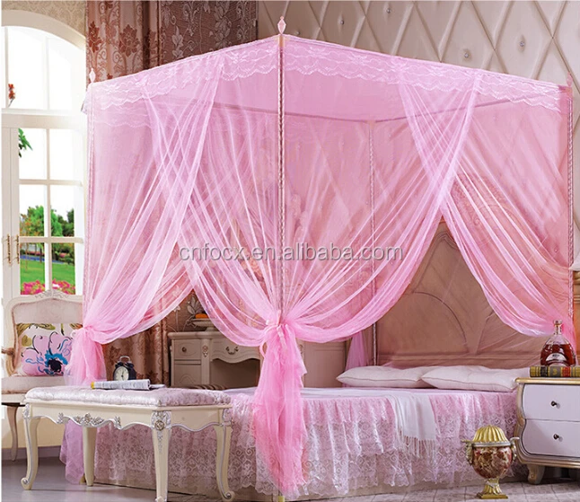 Three doors Luxury Princess Mosquito Netting / Bedding Canopy mosquito net / princess bed canopy net