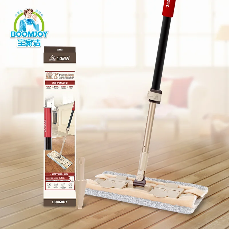 BOOMJOY FC-16 бюджетный Magic 360 Вращающийся Телескопический из микроволокна плоская уборки пола Швабра с хорошим качеством