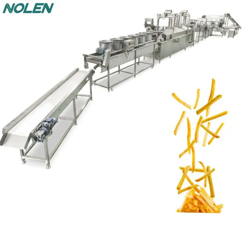 
High Quality Potato Frozen French Fries Production Line 