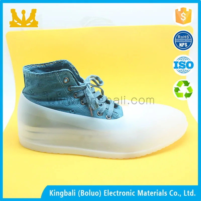 Нескользящие Садоводство галоши водонепроницаемый чехол для обуви Гибкая силиконовая дождь галоши для мужчин