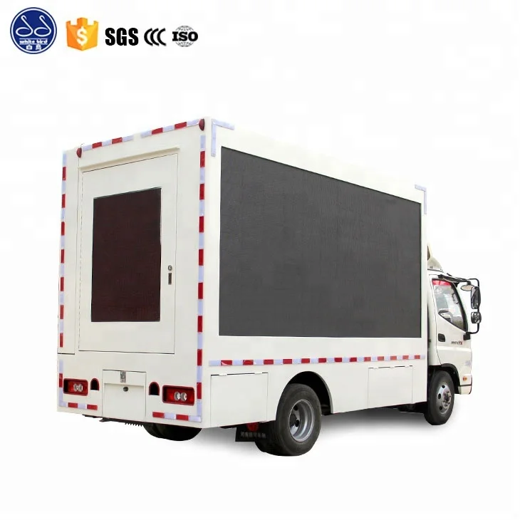 Outdoor movable LED show truck LED show van