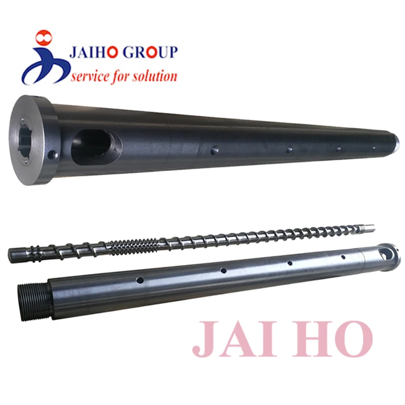 Tungsten carbide /W.C alloy screw and barrel for extrusion machine