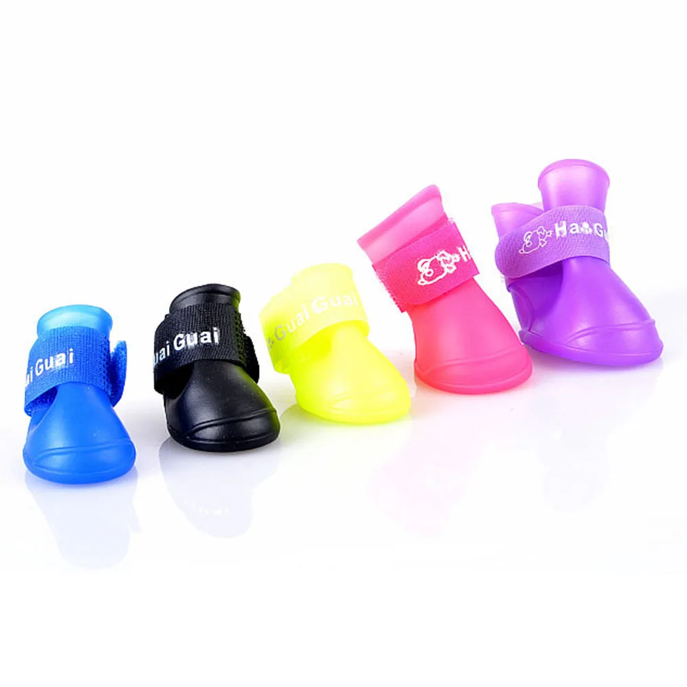 Best X Small Flexible Silicone Rubber Pet Boots Dog Shoes For Dog