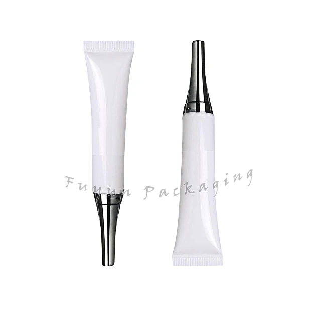Plant essence eye cream15ML Whitening Hose silver cover Eye cream tube packing bottle Cosmetics packaging hose