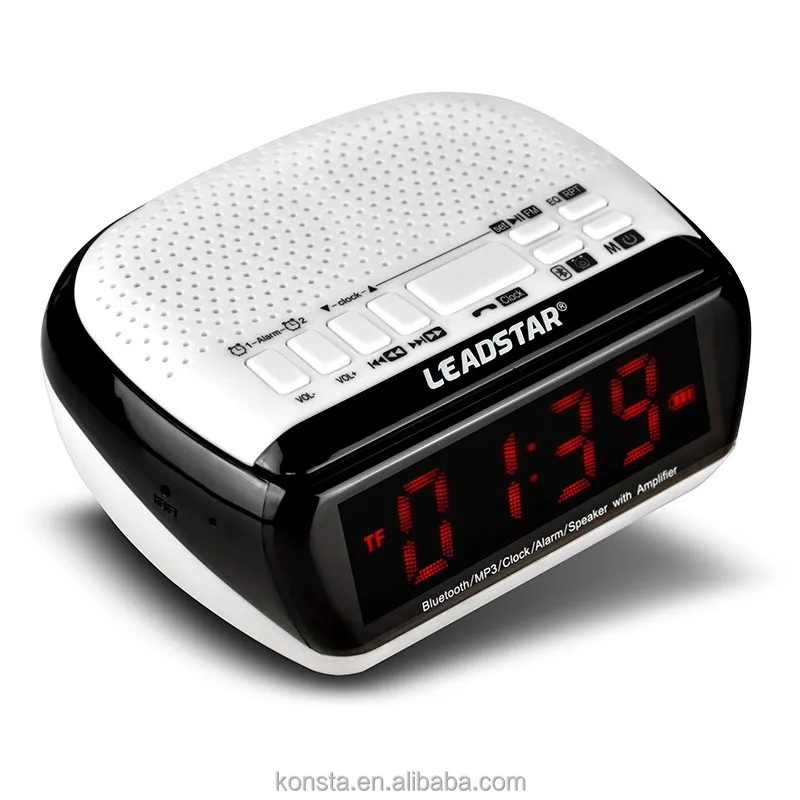 Digital phone remote control colorful funny digital alarm clock