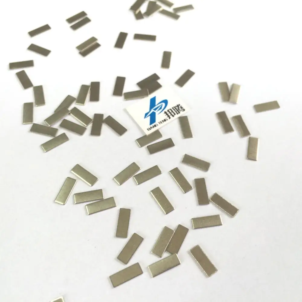 0.3mm Pure Nickel Tab 99.9% Nickel Plate in Roll SMD Mount Tab 4X7 Pure Nickel BMS Contact Tab