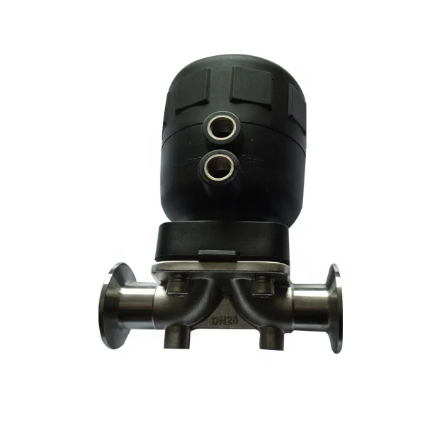 SS316L Hygienic Forged Sanitary Stainless Steel Pneumatic Diaphragm Control Valve