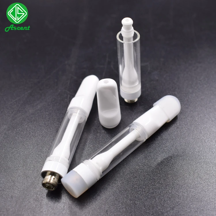 
Ascent empty oil pen atomizer vape quartz ceramic coil 510 cartridge 