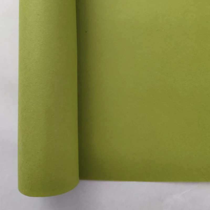 light green eco friendly super quality 40gsm machine made korean hanji mulberry rice wrapping paper