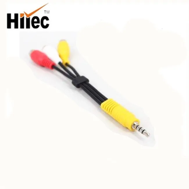 extension cable male to female 3.5mm stereo 4 core to 3rca cable