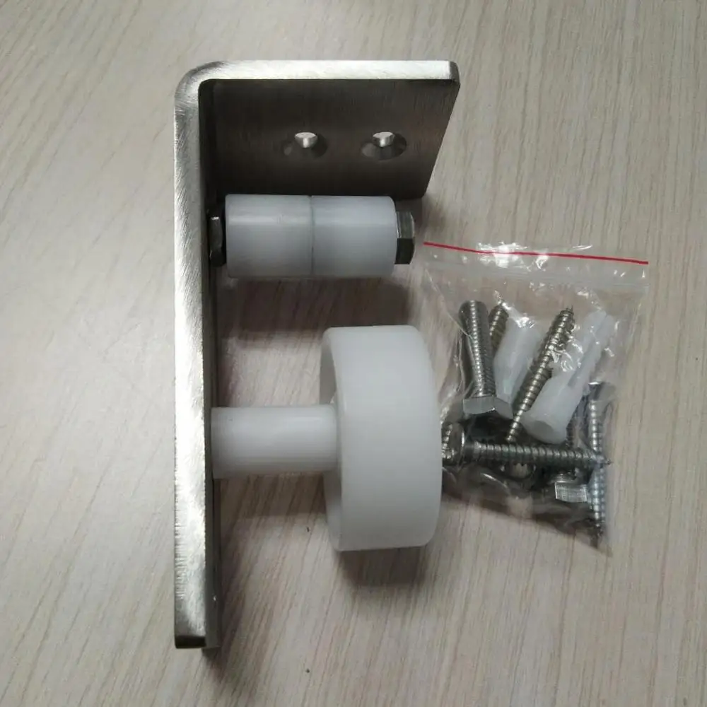 Stainless Steel Sliding Barn Door Hardware wall Mount guide roller