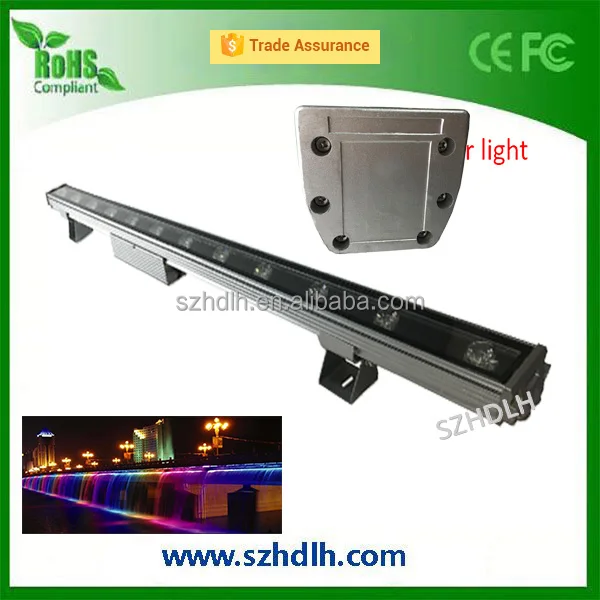 Структурные свет водить шайбы стены, RGB DMX 512 led wall washer, ip67 открытый светодиодные лампы