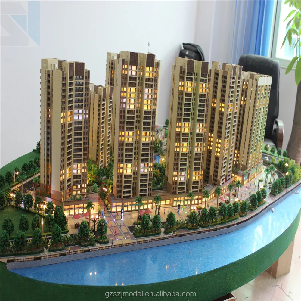 
Good Maquette Architectural Model For sale with furniture Model 