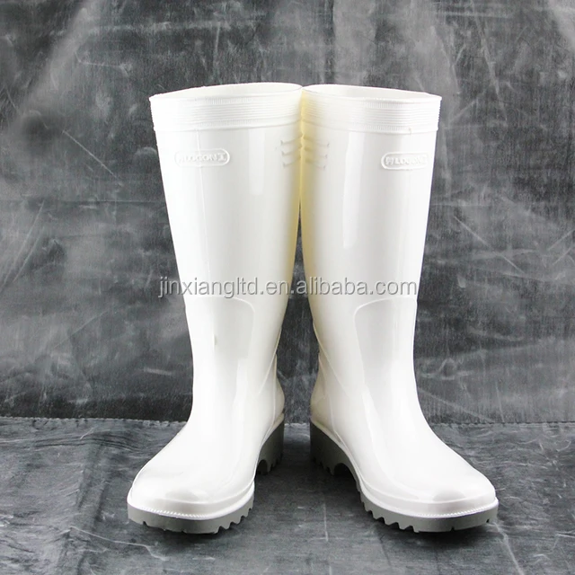 Cheap New Design JX-963 Mens Military Fashion Men High Elastic PVC 1.55kg/pair CE knee high rain boots