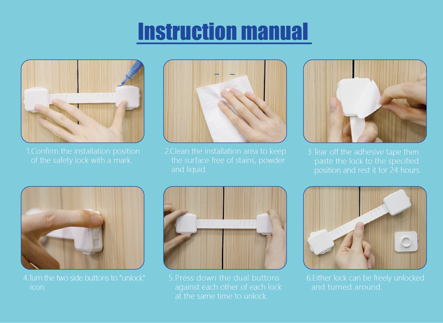 Baby Safety Child Locks  All New Design Baby Safety Lock Baby Lock