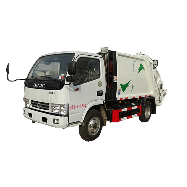 Small Compression Garbage Trucks hydraulic garbage compactor