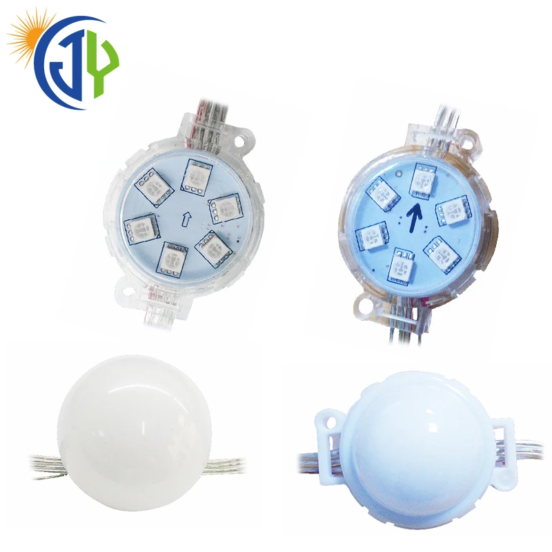  Светодиодный пиксель ws2811 12 мм 40 ws2812 rgb Led dmx